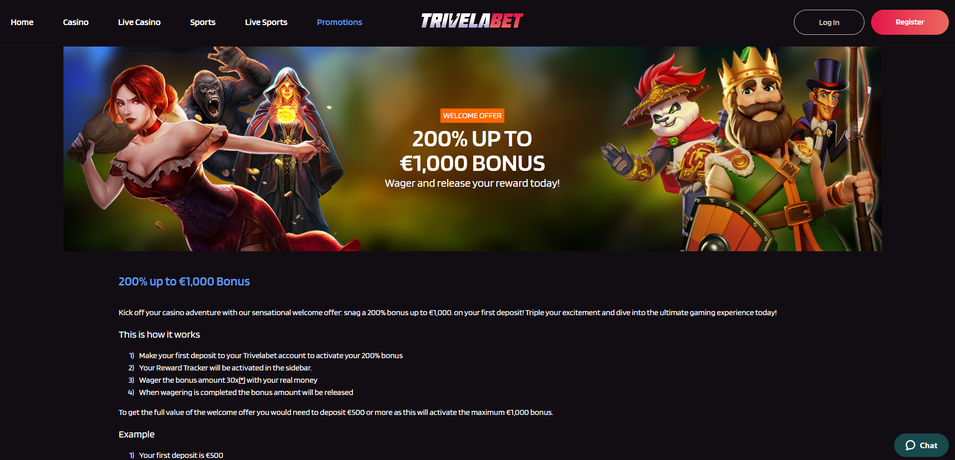 trivelabet Gameplay
