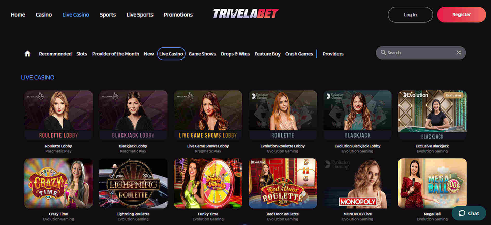 trivelabet Gameplay
